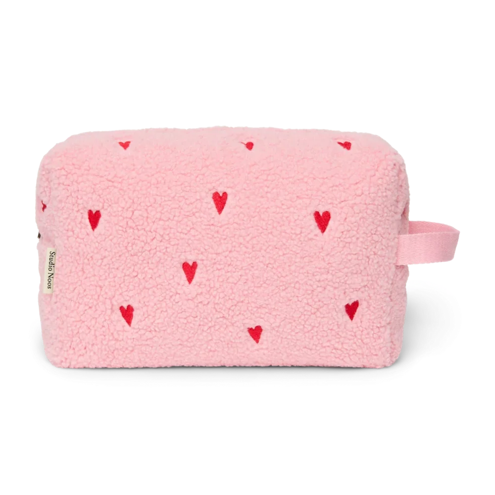 Studio Noos Toilettas | Lichtroze Teddy Hearts