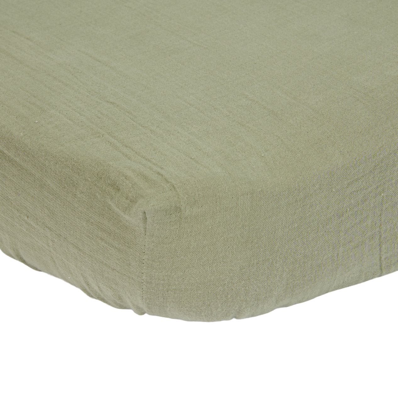 * Little Dutch Hoeslaken 40x80cm Wieg | Olive