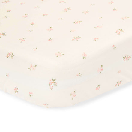 Little Dutch Hoeslaken 1-Persoons Fairy Blossom | Wit
