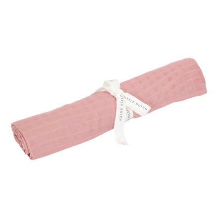 Little Dutch Swaddle Doek Hydrofiel 120x120 Pure Pink Blush | Roze