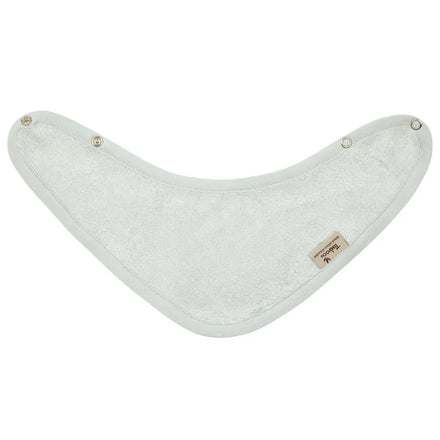 Timboo Bandana Slab Bamboe Kwijlsjaaltje Dubbele Laag | Riviera Blue
