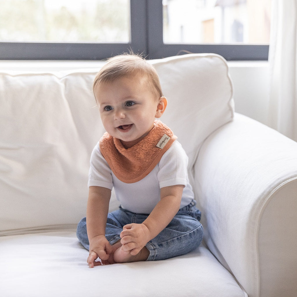 Timboo Bandana Slab Bamboe Waterproof | Sunrise Orange