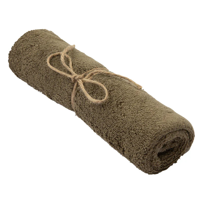 Timboo Set 3 Bamboo Washandjes | Jungle Green