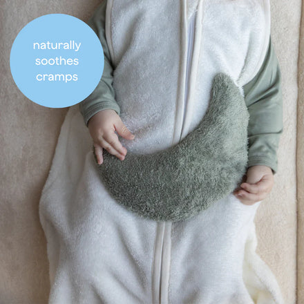 Timboo Knuffel Warmtekussen Relaxing Heat Moon | Riviera Blue