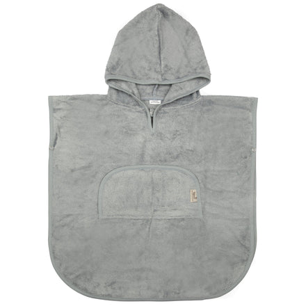 Timboo Poncho Met V-Hals Bamboo 4-6Y | Moon Blue