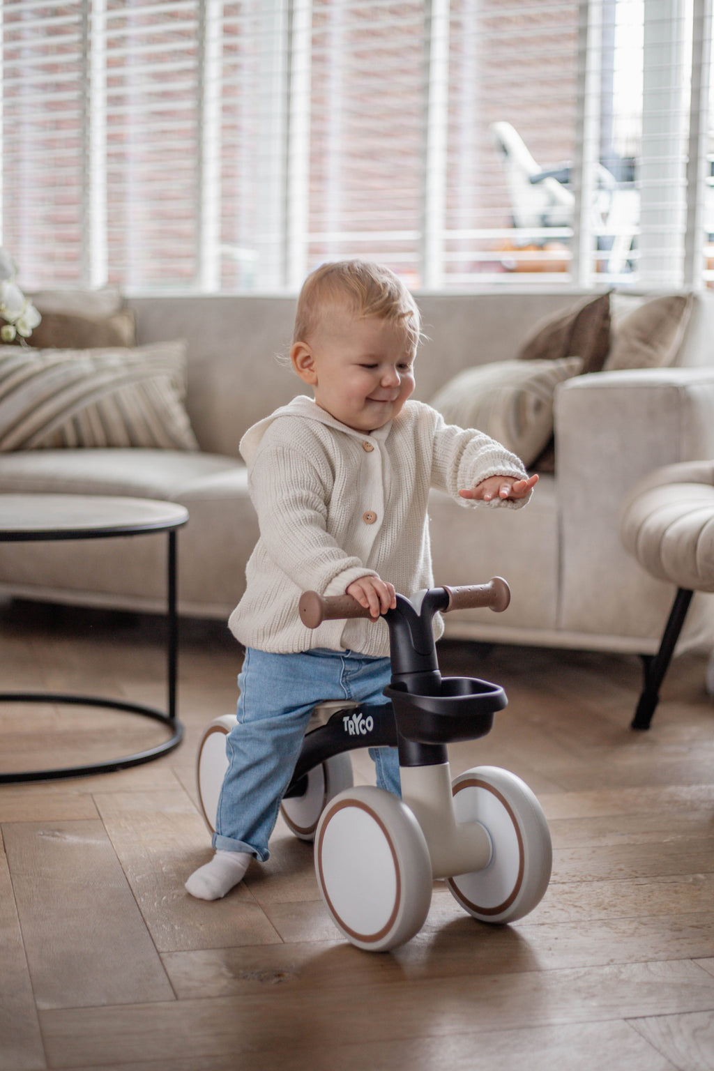 Tryco Loopfiets First Bike Luna | Black