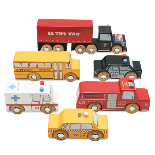 Le Toy Van Set Auto's New York