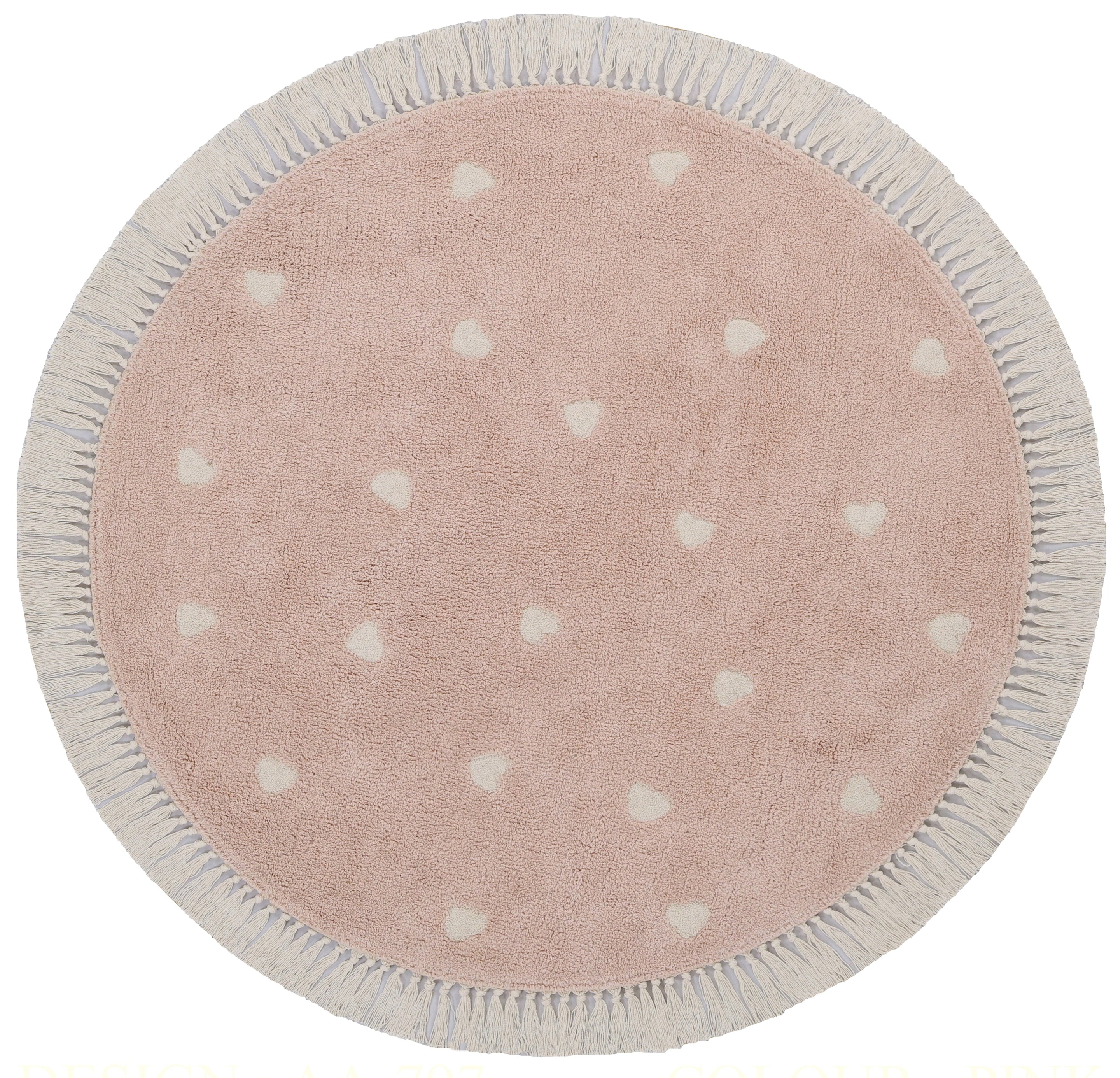 Tapis Petit Tapijt Rond 120x120 cm | Fleur