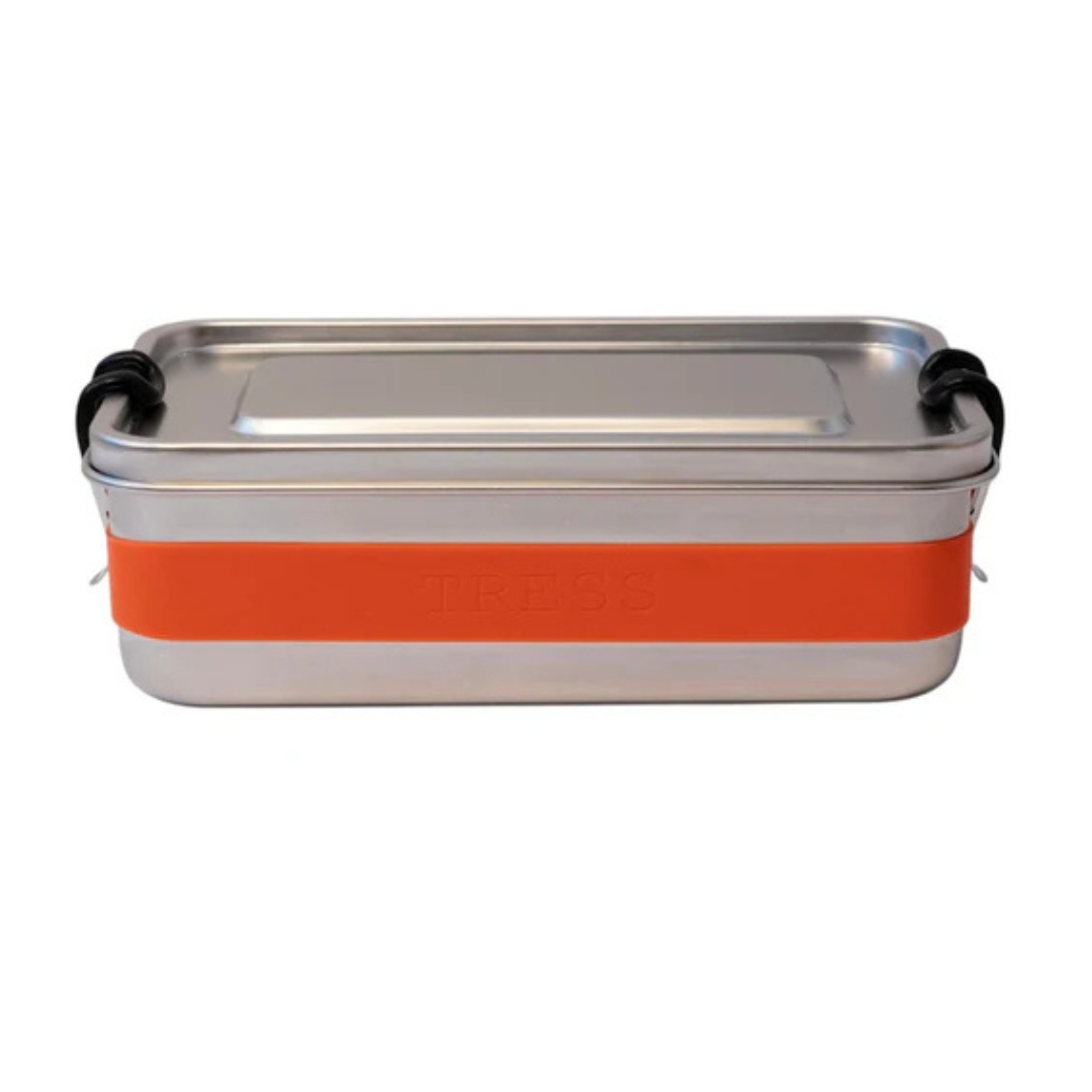 Tress RVS Lunchbox | Happy Orange