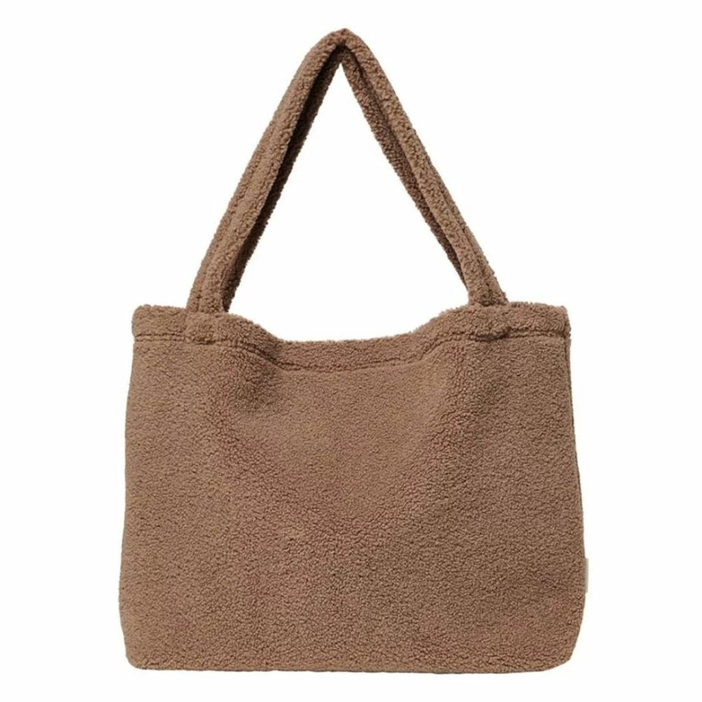 Studio Noos Mom Bag | Brown Chunky Teddy