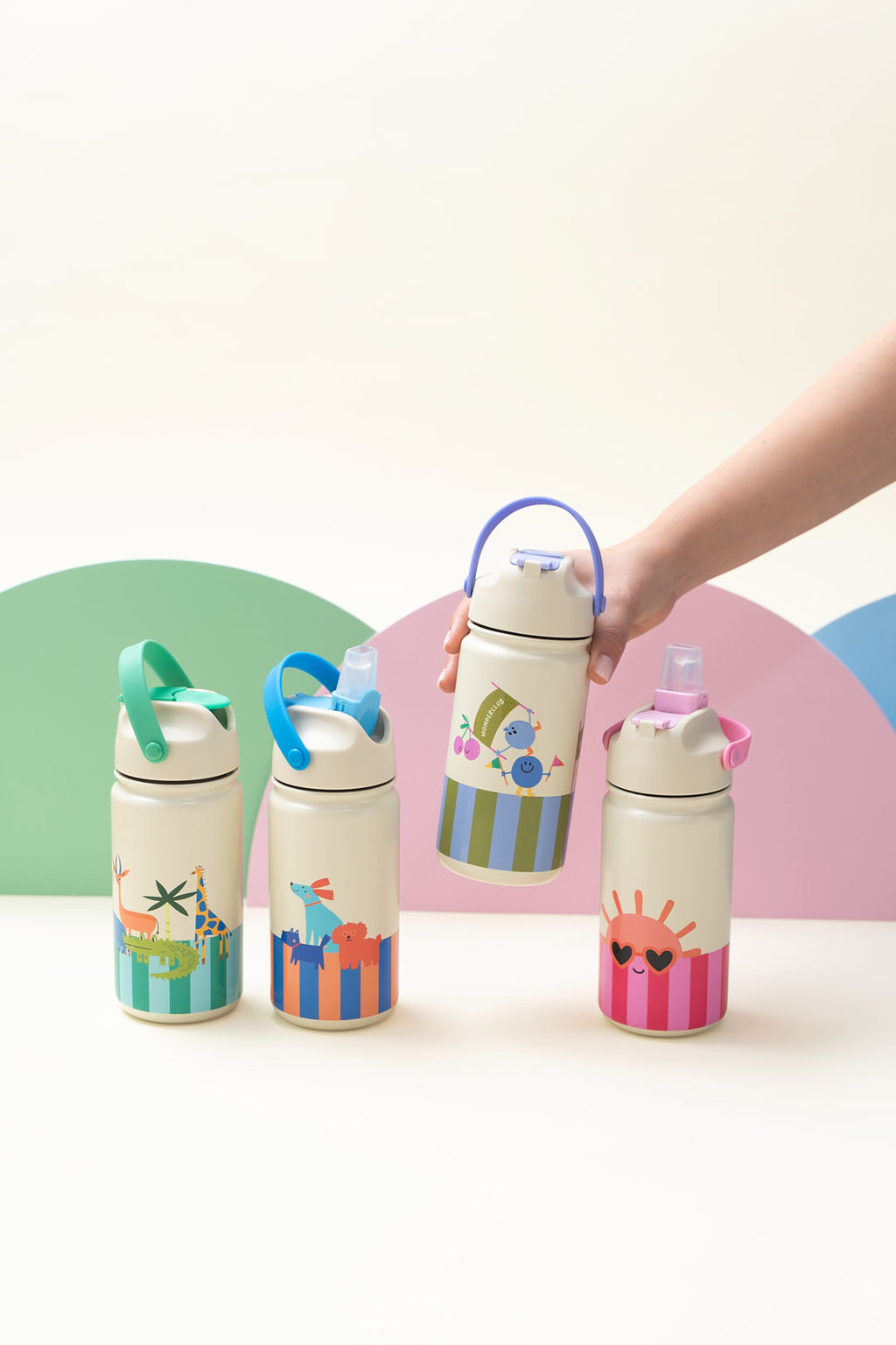 The Cotton Cloud RVS Drinkfles 420ml | Club Soleil