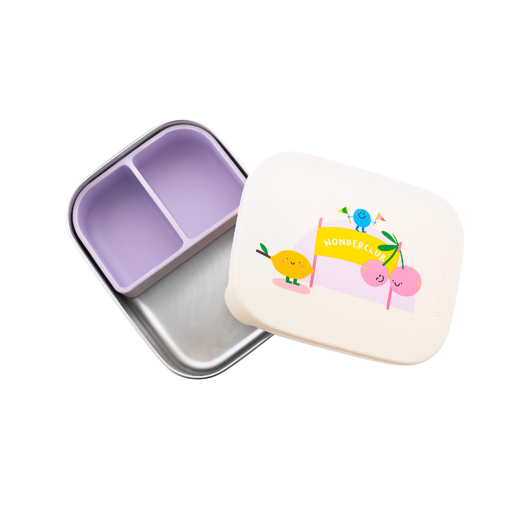 The Cotton Cloud RVS Lunchbox | Cherry Pop