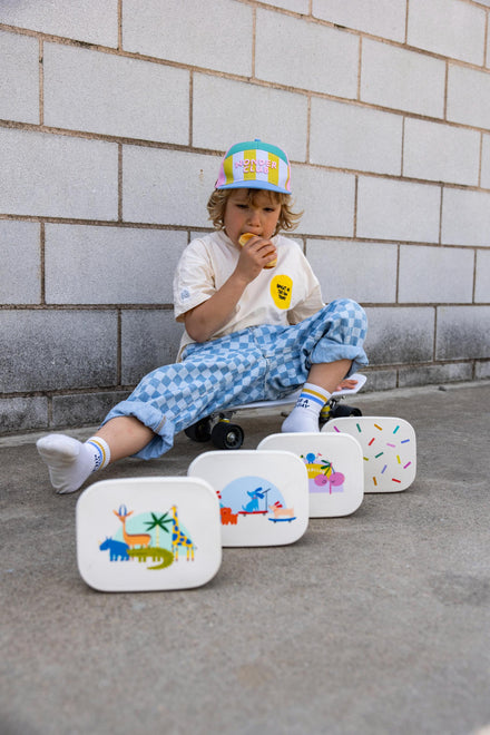 The Cotton Cloud RVS Lunchbox | Croc Rock