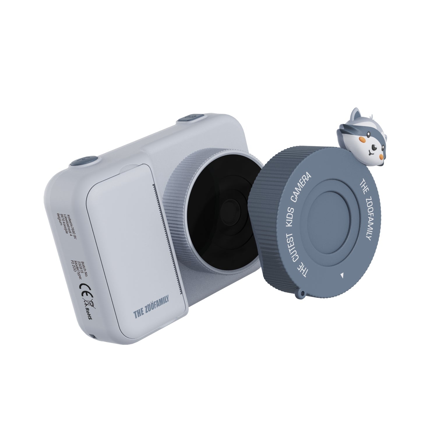 The Zoofamily Camera Zoo Print | Wasbeer