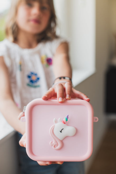 The Zoofamily Silicone Tasje | unicorn