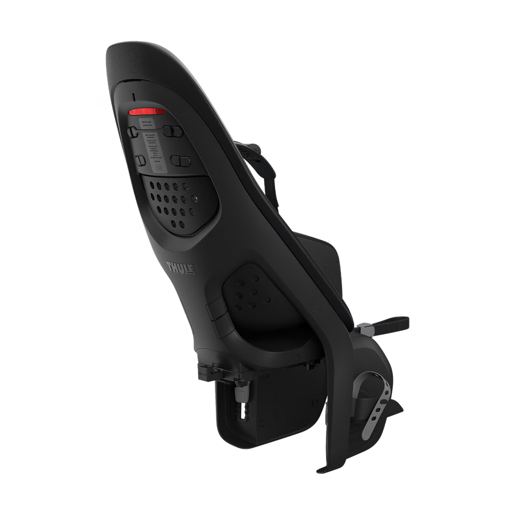 Thule Yepp 2 MIK HD Fietsstoel Achterop Bagagedrager Montage | Midnight Black