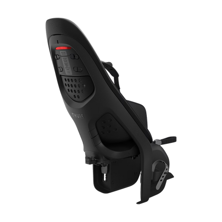 Thule Yepp 2 MIK HD Fietsstoel Achterop Bagagedrager Montage | Midnight Black