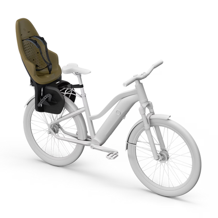 Thule Yepp 2 MIK HD Fietsstoel Achterop Frame Montage | Nutria Green