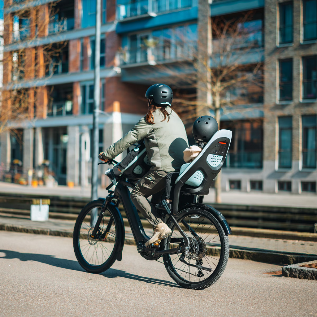 Thule Yepp 2 Maxi Fietsstoel Achterop Frame Montage | Mid Blue