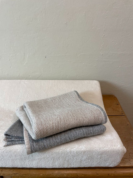 * Koeka Wiegdeken Katoenen 75x100cm Toronto | Soft Grey