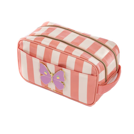 Jeune Premier Travel Pouch | Butterfly Stripe