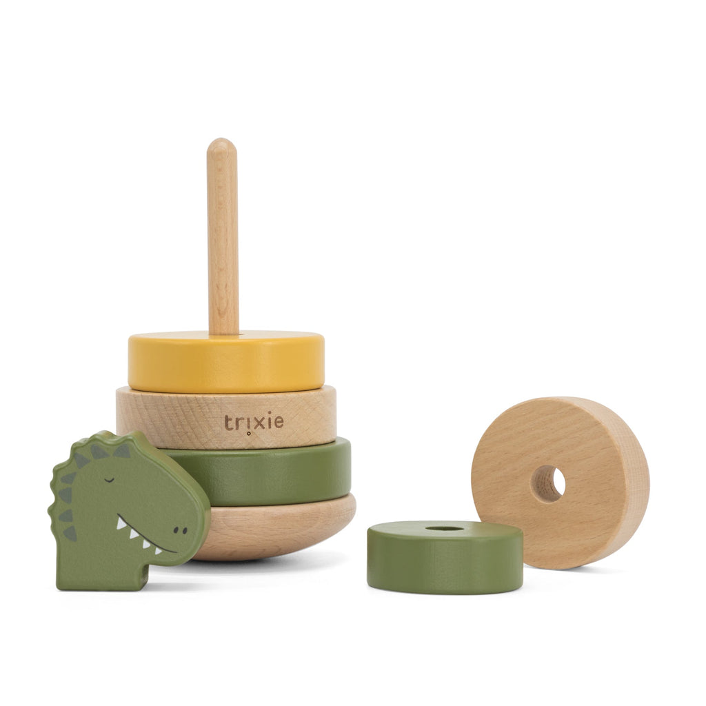 Trixie Wooden Stacking Animal Stapeltoren | Mr. Dino