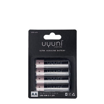 Uyuni 4 Pack Batterij Voor LED Kaars | Type AA