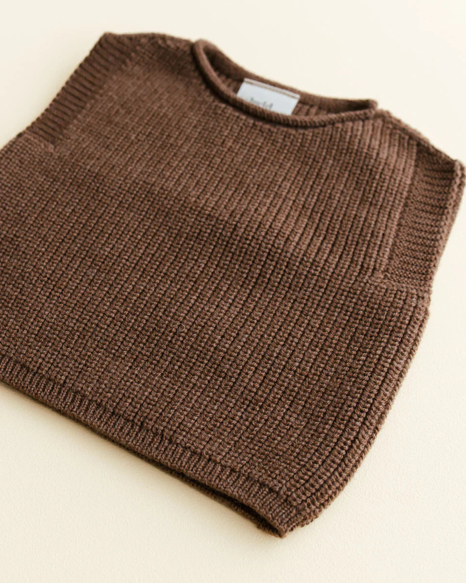 Hvid Vest Harvey | Mocha