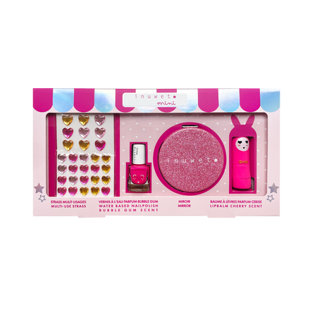 Inuwet Inuwet Mini Make-Up Set | Glitter Girl Rose