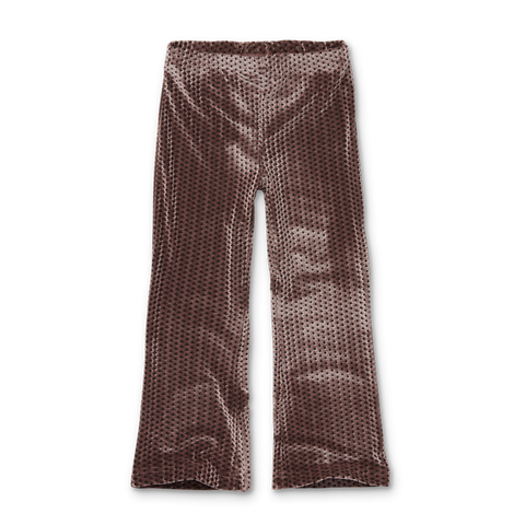 Sproet & Sprout Flair Pants Velvet Wiggle | Misty Rose