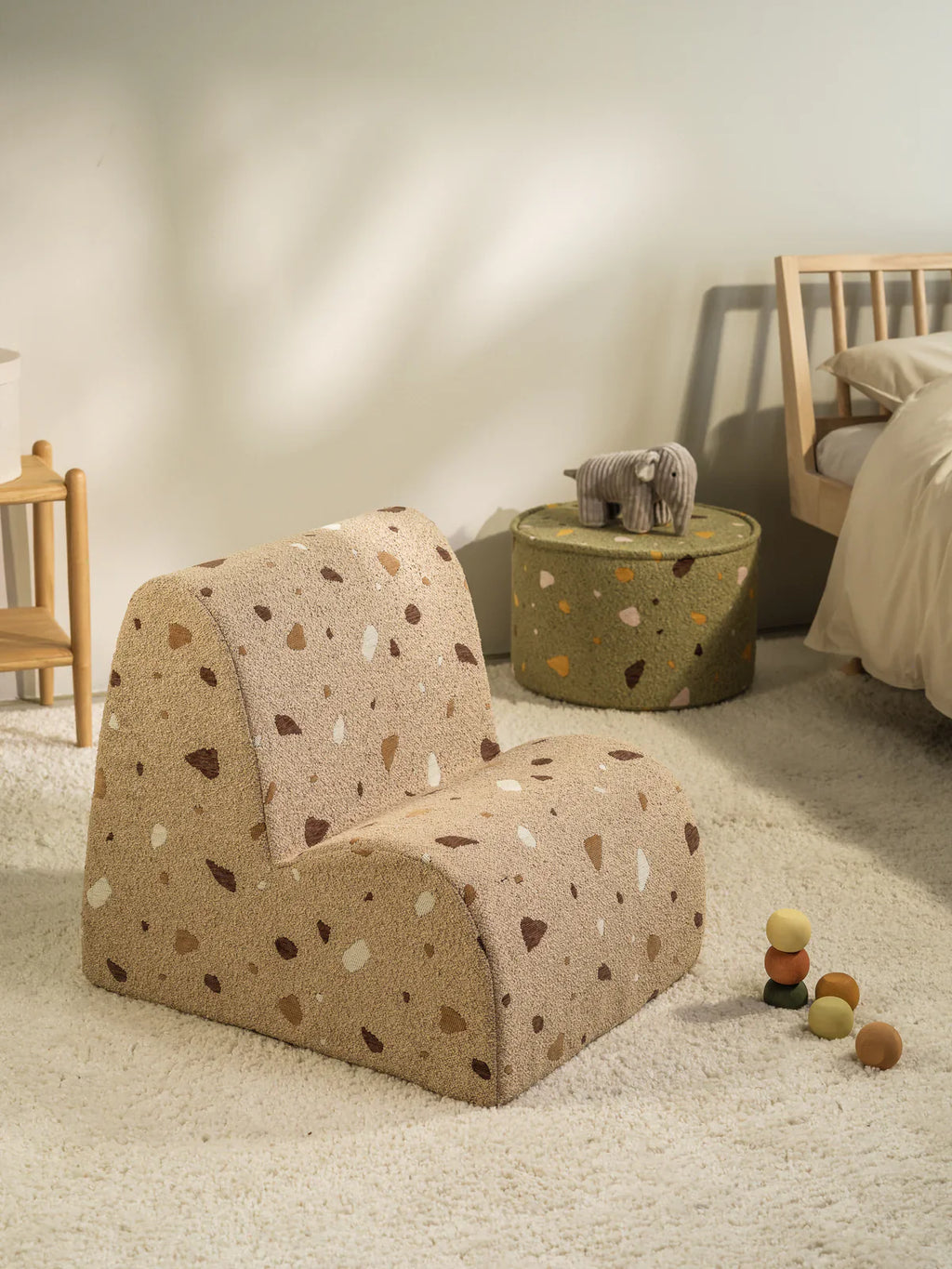 Wigiwama Cloud Beanbag Chair | Terrazzo Sand