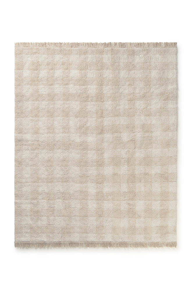 Lorena Canals Machine Wasbaar Tapijt 90x120 cm | Vichy Ivory