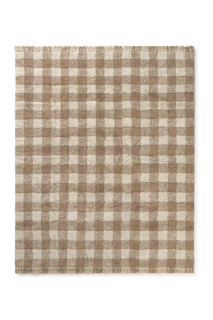 Lorena Canals Machine Wasbaar Tapijt 90x120 cm | Vichy Marron