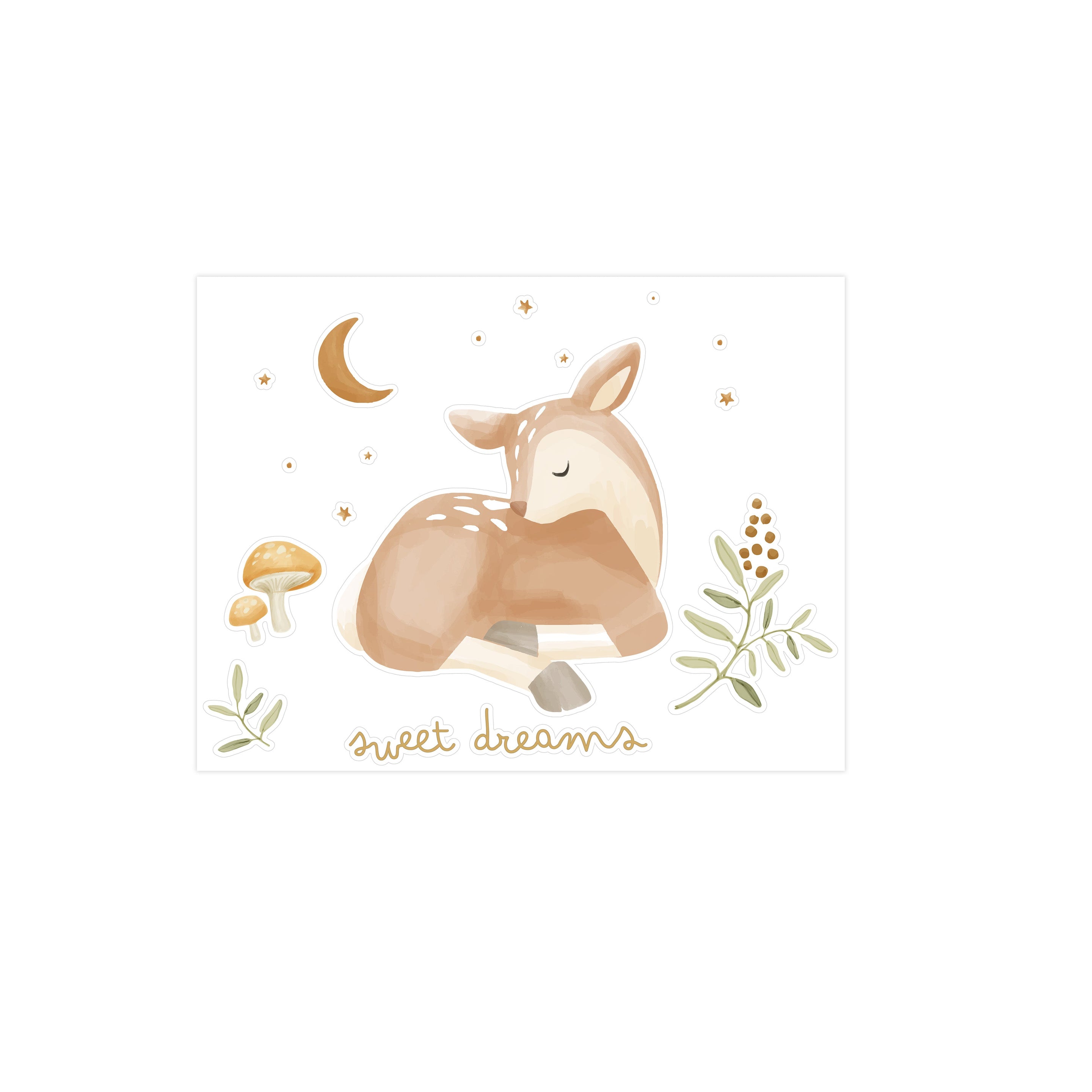Little Dutch Muurstickers Sweet Dreams | Fairy Garden