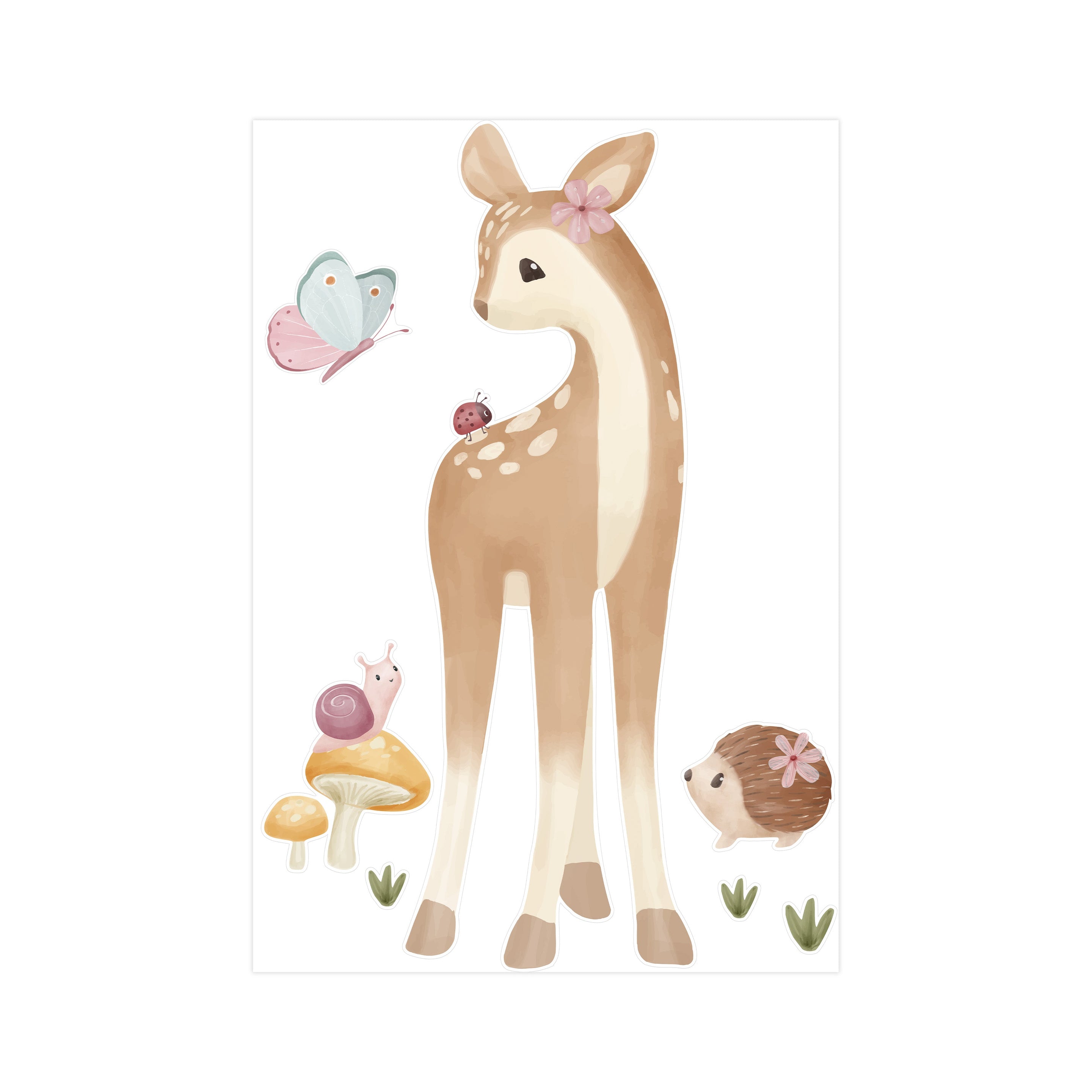 Little Dutch Muurstickers | Fairy Garden