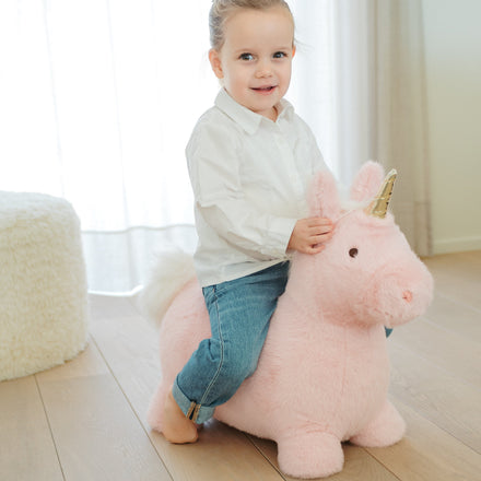 Wild & Soft Bouncy | Roze Eenhoorn