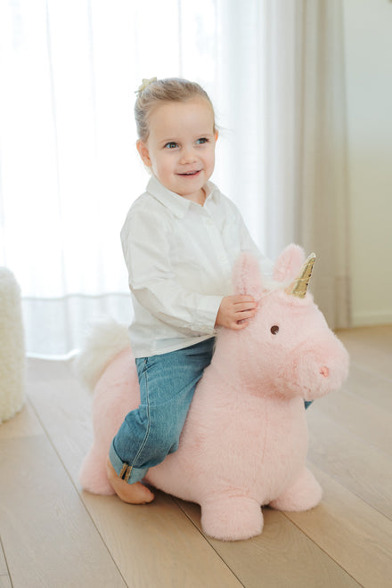 Wild & Soft Bouncy | Roze Eenhoorn