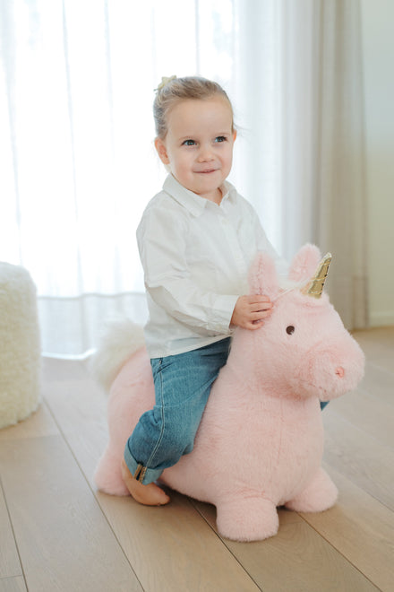 Wild & Soft Bouncy | Roze Eenhoorn