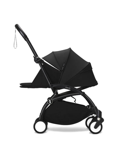 Stokke® YOYO 3 0+ Geboorte Pack Lichte Plooibuggy | Zwart