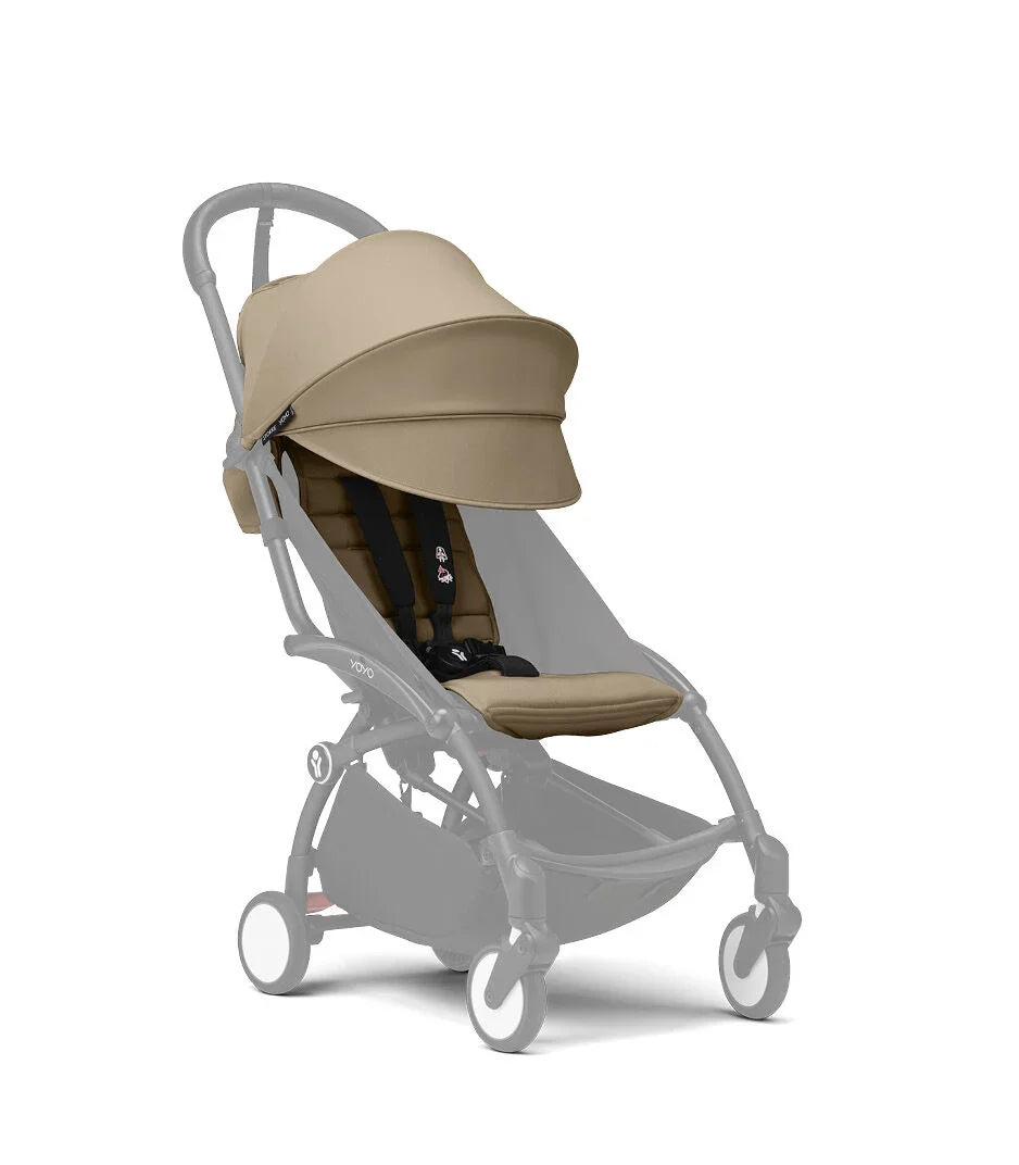 Stokke® YOYO 3 6+ color pack Lichte Plooibuggy | Toffee
