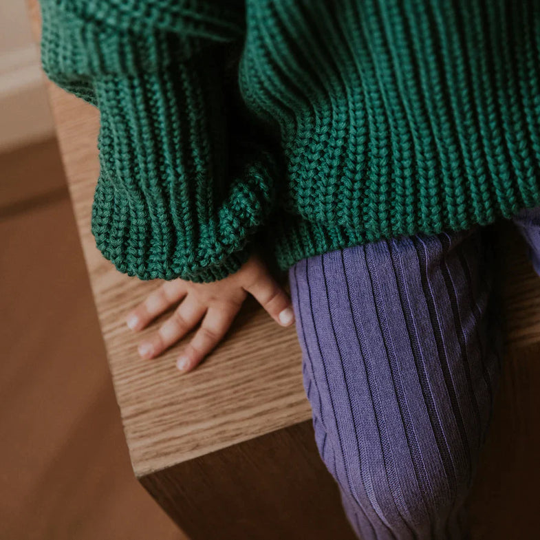 Yuki Chunky Knit Sweater | Leaf