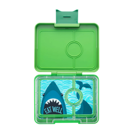 Yumbox 3 Vakken Lekvrije Lunchbox | Jurassic Green Shark