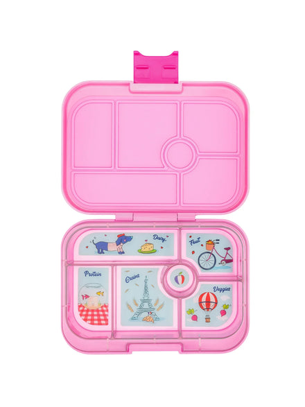 Yumbox Original 6 vakken Lekvrije Lunchbox | Power Pink Paris