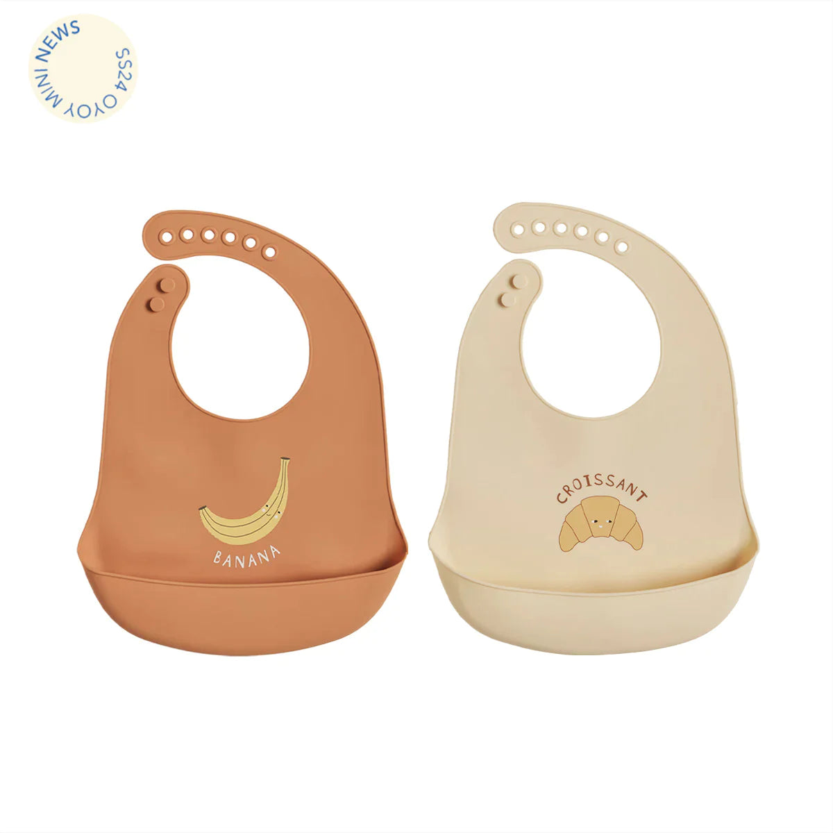OYOY Living Yummy Silicone Slab Pack 2 | Caramel / Butter