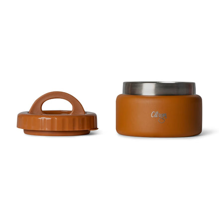 Citron Food Jar Stainless Steel 250ml | Caramel