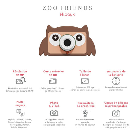 The Zoofamily Zoo friends | owl