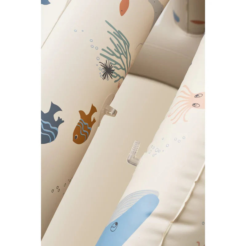 Liewood Hadleia Printed Canopy Pool | Sea Creature / Sandy