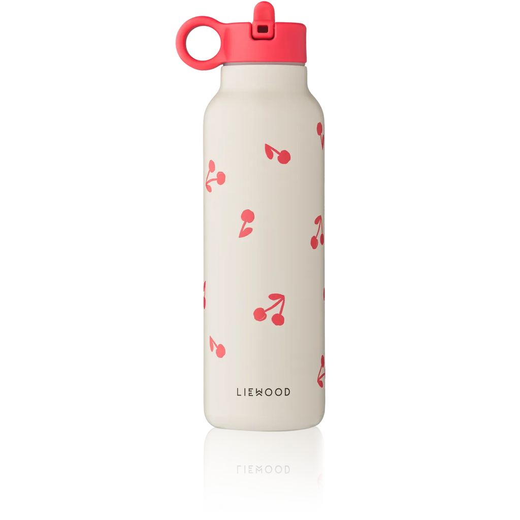 Liewood Falk Water Bottle 500ml | Cherries / Sandy