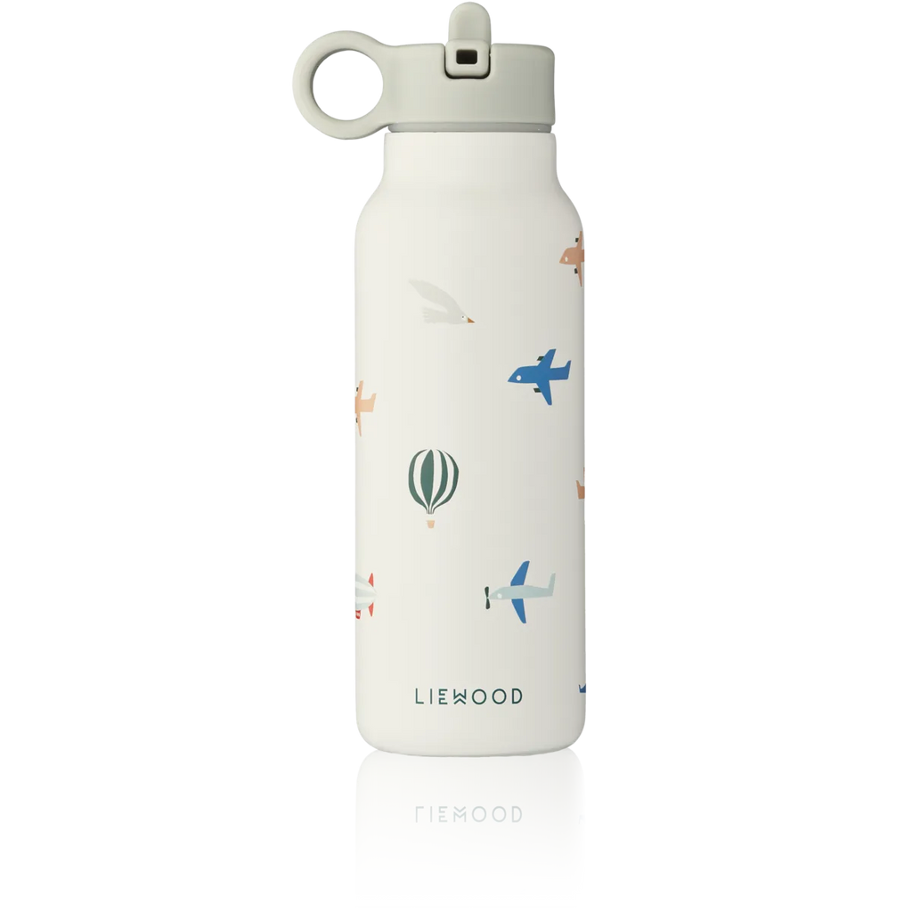 Liewood Falk Water Bottle 350ml | Aviator / Ecru