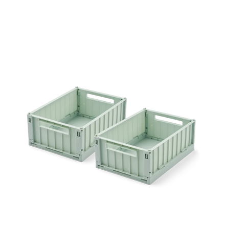 Liewood Weston Storage Box S 2-Pack | Peppermint